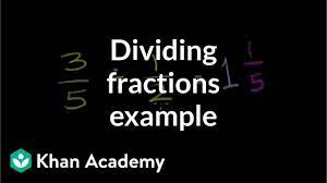 Sunt rezultate din suma lui gauss,adica pentru un sir de numere de forma: Dividing Fractions 3 5 1 2 Video Khan Academy