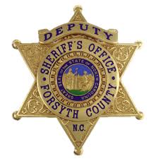 Us State Of North Carolina Forsyth County Sheriff Office Badge Police Badge Badge Police