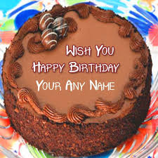 Write Name Wish U Happy Birthday Chocolate Cake Photo Edit Online My Name Pix Cards Cake Writing Birthday Cake Write Name Birthday Cake Chocolate