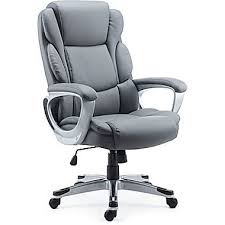 Staples Mcallum Bonded Leather Managers Chair Gray At Staples Bonded Leather Chair Leather Chair Bonded Leather