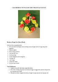 Ada 2 cara membuat kerajinan dari sabun, yakni dengan cara mengukir sabun batang dan mencetak sabun dasar (base soap) dengan cetakan. Alat Dan Bahan Membuat Bunga Dari Sabun Mxbids Com