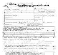 Form CT-3-A:2012: General Business Corporation Combined ...