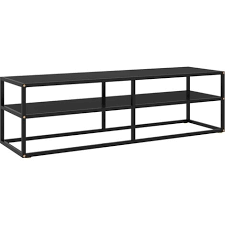 Don't forget to bookmark tv schrank glas using ctrl + d (pc) or command + d (macos). Tv Schrank Schwarz Mit Schwarzem Glas 140x40x40 Cm