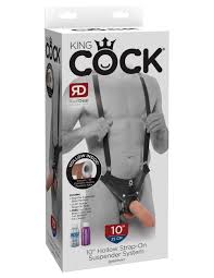 KING COCK 10 HOLLOW STRAP ON SUSPENDER SYSTEM FLESH - Romantic Depot |  Adult Sex Toy Superstore