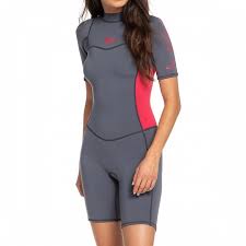 Roxy Womens Syncro 2mm Short Sleeve Spring Wetsuit