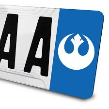 Le système d'immatriculation des véhicules (siv). Sticker Logo Rebellion Star Wars For License Plates Logo Sticker Logos Star Wars