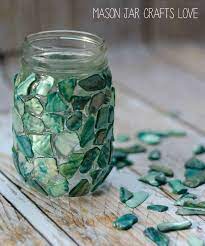Maybe you would like to learn more about one of these? Mosaic Mason Jar Mason Jar Crafts Love Mason Jar Diy Mason Jar Projects Jar Diy