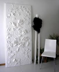White Panno On Behance Plaster Wall Art Wall Decor Plaster Art