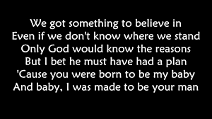Bon Jovi Born To Be My Baby Lyrics Ohnonie Hq Youtube