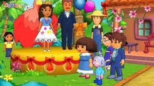 Dora, botas y el hada de copo de nieve se disponen a salvar a la princesa y su bosque, antes de que se derrita la nieve. Dora Exploradora The Daisy Anniversary Aventureira Zigzag Youtube