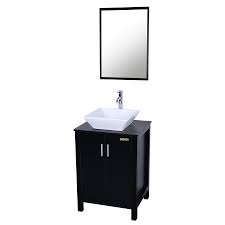 24 inch bathroom vanities : 24 Bathroom Vanity Floor Cabinet Porcelain Ceramic Oval Sink Bowl Faucet Combo Bathroom Vanities Home Garden