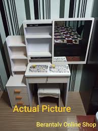 Vanity set with led lighted mirror makeup dressing table desk stool bedroom retr. Dressing Table European Dressing Table Vanity Mirror W Drawers Furniture Home Living Furniture Shelves Cabinets Racks On Carousell