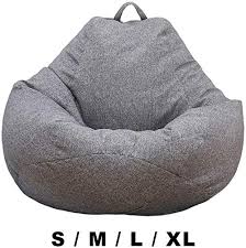If the chair is comfy enough they might even be. Bean Bag Cover Lazy Lounger Beanbag Chair Soft Covers Comfy Seat Slipcover For Adults Kids Snugly Gamer Chair Beanbag Without Filters Gray S 70 80cm Buy Online In Bosnia And Herzegovina At