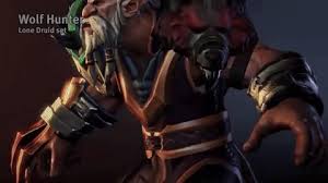 Wolf Hunter Lone Druid Set Rarity Mythical Lone Druid Giphy Dota 2