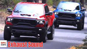 It's hooked up to a. 2021 Ram 1500 Trx Engine And Exhaust Sound Youtube