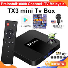Facebook'ta malaysia tanix tx3 mini tvbox'un daha fazla içeriğini gör. Malaysia 3pin Plug Pre Installed Live Channels Latest Apps Tx3 Mini Smart Tv Box Malaysia Tv Box Tvbox Players Top Box Shopee Malaysia