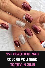 The 2018 2019 Fall Winter Nail Trends Are Packed With Bold Patterns And Creative Features That Will Enhance Any Look Nail Colors Beautiful Nails Winter Nails
