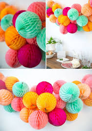 Honeycomb Garland Diy Diy Garland Party Decorations Crafts