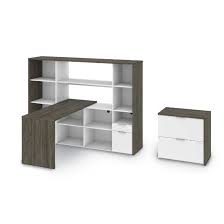 We did not find results for: Bestar Gemma 60w L Shaped Desk W Hutch Lateral File Cabinet Bookcase 107850