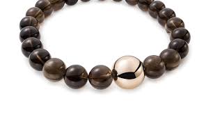 750 Rotgold Schliesse Zum Auswechseln An Rauchquarzkette Armband Perlen Kette Juwelier