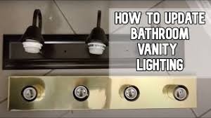 View more installation videos from our bathroom vanity series, including how to install a bath vanity and how to install a vanity top and faucet, to help. How To Replace And Upgrade Bathroom Vanity Lighting Diy Video Bathroomrenovation Lighting Vanity Youtube