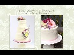The blooms grow on a long stem with up to eight flowers on each stem. Safely Decorating Cakes With Fresh Flowers Facebook Live Demo Youtube