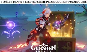 Just try and choose your level. Tsurumi Island 4 Electro Seelie Precious Chest Puzzle Guide Genshin Impact