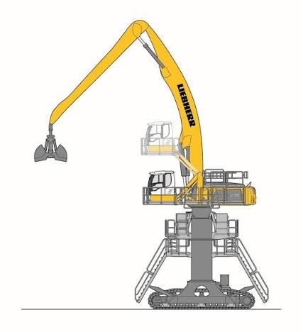 Liebherr LH-80-C Gantry Industry Litronic Material Handler