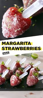 Margarita Strawberries Edible Cocktail Bites Recipe Edible Cocktails Alcohol Drink Recipes Food