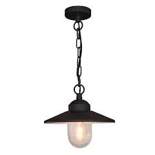 Suspension Exterieure E27 Max 60w Noir Klampenborg Elstead Suspension Exterieure Eclairage Exterieur Et Eclairage Terrasse