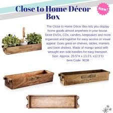Close To Home Decor Box Thirty One Gifts Llc Thirty One Gifts Thirty One Home Decor Boxes
