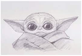 Learn how to draw baby yoda from the mandalorian. Baby Yoda Drawing Easy Baby Yoda Drawing Pencil Babyyodadrawingpencil Baby Yoda Drawing Is Very Eas Yoda Drawing Star Wars Drawings Star Wars Art Drawings