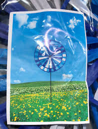 Windrad Windmuhle Garten Windrad Outdoor Windspiel Regenbogen Bunt Gartendeko Eur 5 50 Picclick De