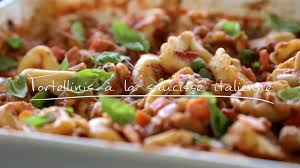 Tortellinis A La Saucisse Italienne Recette Cuisine Futee Recette Saucisse Italienne Saucisse Italienne