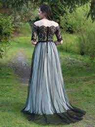 Black Wedding Dress Lace Wedding Dress Strapless Boho Wedding Etsy Black Lace Wedding Dress Strapless Lace Wedding Dress Bohemian Wedding Dress Lace