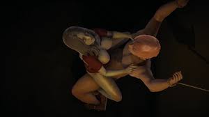 3D Porn Animation: Sexy Busty Horrifying Alma Wade (Fear 2) Rides The Cock  Of Her Tied Sub