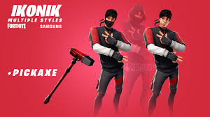 The ikonik skin is of epic rarity and was available for those that purchased the galaxy s10+, s10 or s10e. Fortnite Ikonik Skin Wallpapers Top Free Fortnite Ikonik Skin Backgrounds Wallpaperaccess