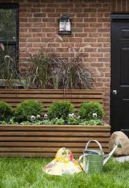 Cut the 1x4 pieces to size to create the front, back and end walls of each box, and the base. Photo Gallery Front Yards With Curb Appeal Small Front Yard Landscaping Ideas Front Yard Small Front Yard Landscaping