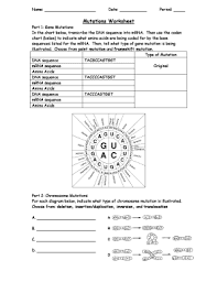Dna mutation simulation answer key free. Resultado De Imagen De Dna Mutations Practice Worksheet Biology Worksheet Worksheets Mutation