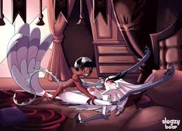 Rule 34 Dev - anthro avian bed black_hair blush bodily_fluids breasts claws  cum cum_in_pussy cum_inside demon detailed_background duo fan_character  fangs female female_penetrated from_front_position fur furniture  genital_fluids genitals hair ...