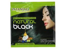 These are natural colors made from herbal ingredients and as such will create natural hues on your hair. Patanjali Kesh Kanti Hair Colour Cream Developer Natural Black