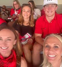 What a great weekend! @sutherland.newton Your Dad and I love being your  parents! Meeting so many of your new friends and reconnecting with old  friends was too much fun!!! #enewton #mom #uga