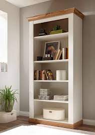 Wählen sie aus illustrationen zum thema wohnzimmer regale von istock. Landhaus Bucherregal 102cm Pinie Weiss Wotan Eiche Regal Wohnzimmer Regale Wohnzimmer Feldmann Wohnen Gmbh Online Shop