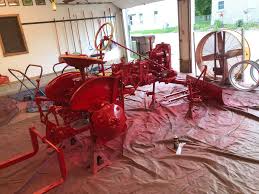Image result for Vermillion Red 1952 Tractor