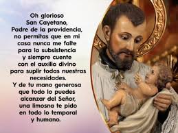 Padre de providencia, porque con. Suyapa Medios Oracion De San Cayetano Facebook