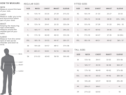 Scientific Sport Coat Sizing Chart 2019