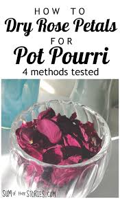 Prettily packaged, our scented pot pourri will beautifully fragrance any room in your home. How To Dry Rose Petals For Pot Pourri Sum Of Their Stories Craft Blog Rose Potpourri Dry Rose Petals How To Dry Rose Petals