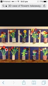 Bastelideen fur kleinkinder sommer 5 minuten diys gegen langeweile. 3d Vase Und Blumen Kunstwerk Basteln Fruhling Basteln Fruhling Sommer Bastelarbeiten