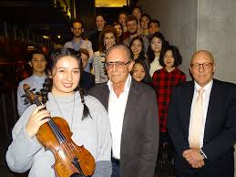young violinists from around the world