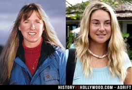 Adrift is based on events that took place in 1983, later chronicled in a book by tami oldham. Tami Oldham And Shailene Woodley Who Portrays Her In The Adrift Movie Http Www Historyvshollywood Com Reelface Shailene Woodley Hair Shailene Warm Blonde